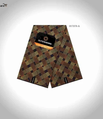 New Outstanding Ankara Oct 25 Design – Dark Brown