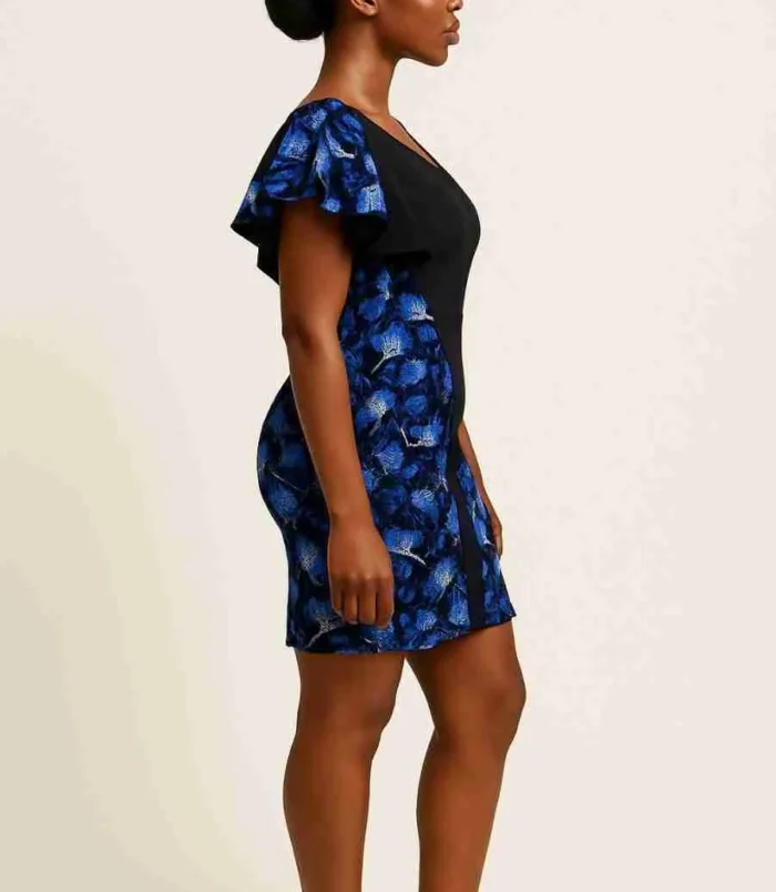 Ankara-and-Plain-Combo-Asymmetrical-Mini-Dress-Side.jpg