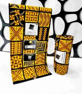 Antiquity Ankara Fabric July 25 Design – Gold