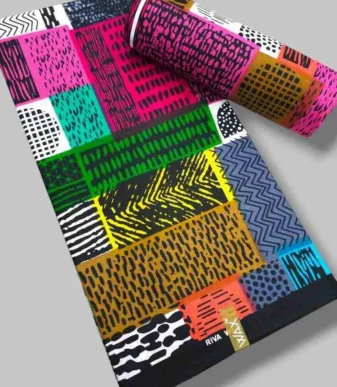 Antiquity Ankara Fabric July 25 Design – Pink Multicolour
