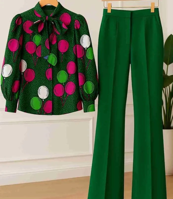 Corporate-High-Neck-Blouse-and-Green-Trousers-Ex.jpg