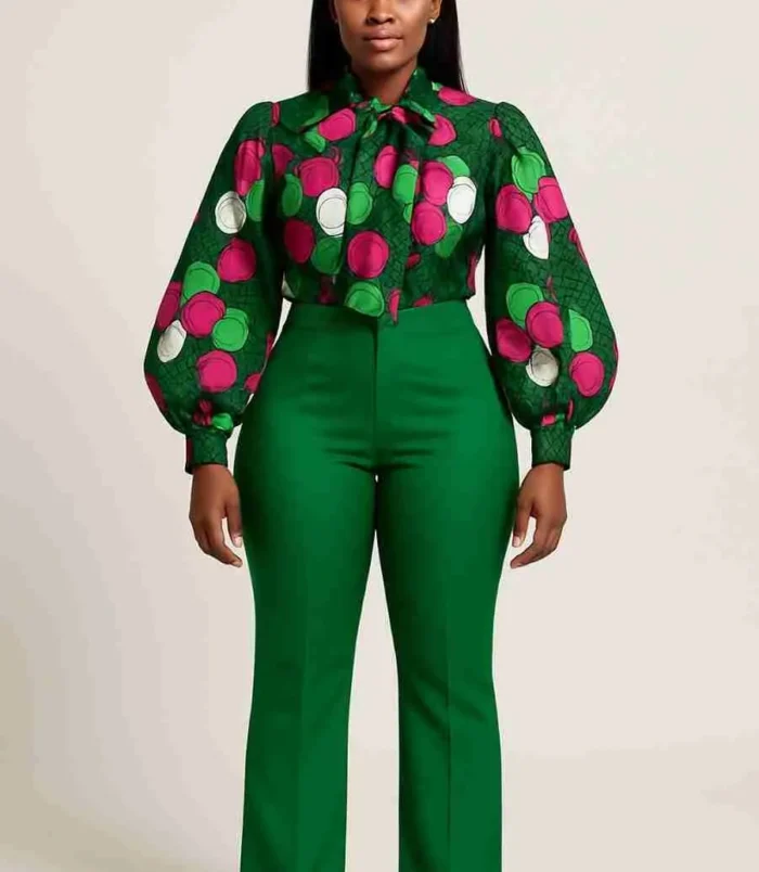 Corporate-High-Neck-Blouse-and-Green-Trousers.jpg