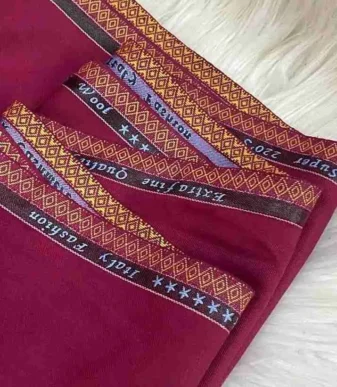 Dark Scarlet 7 Star Cashmere Senator Fabric