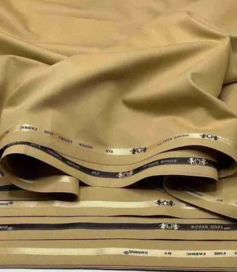 Golden Silver Dust Senator Cashmere Fabric Per Yard