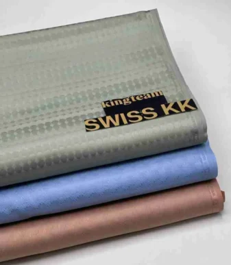 Grey Swiss KK Cotton Voile Atiku Per Yard