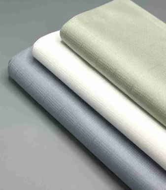 Grey White Luxury Swiss Cotton Fabric