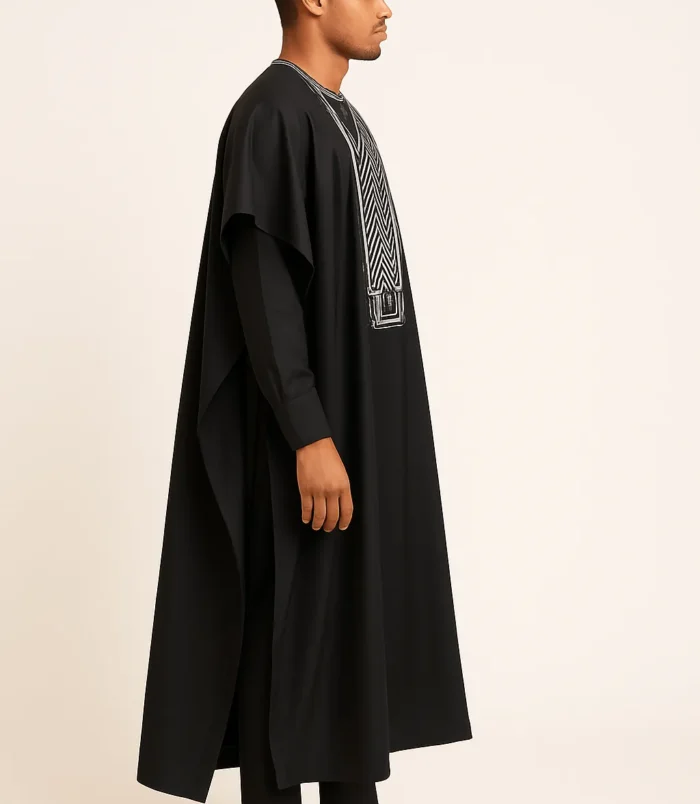 Original-Black-Mens-3-Piece-Agbada-Set-Side.png