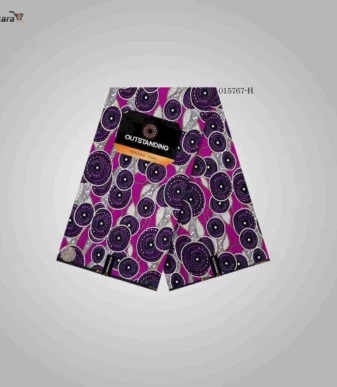 Outstanding Ankara 015767H July 25 Design – Dark Pink