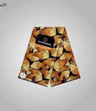 Outstanding Ankara Fabric July 25 Design – Light Brown