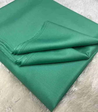 Pine Green Exclusive Plain Cashmere Senator Fabric — Per Yar