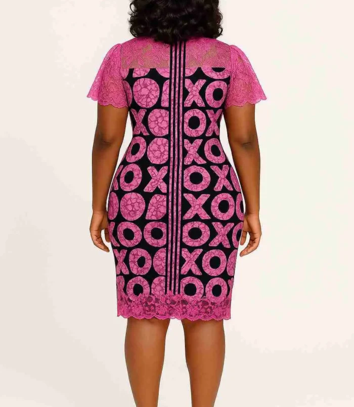 Quality-XOXO-Ankara-and-Lace-Combo-Fitted-Dress-Back.jpg