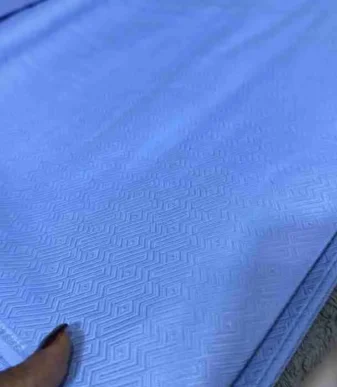 Sky Blue Atiku Fabric – Premium Men’s Senator & Kaftan Material