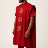 Crimson-Mens-3-Piece-Agbada-Set-with-Centre-Embroidery-Side.png