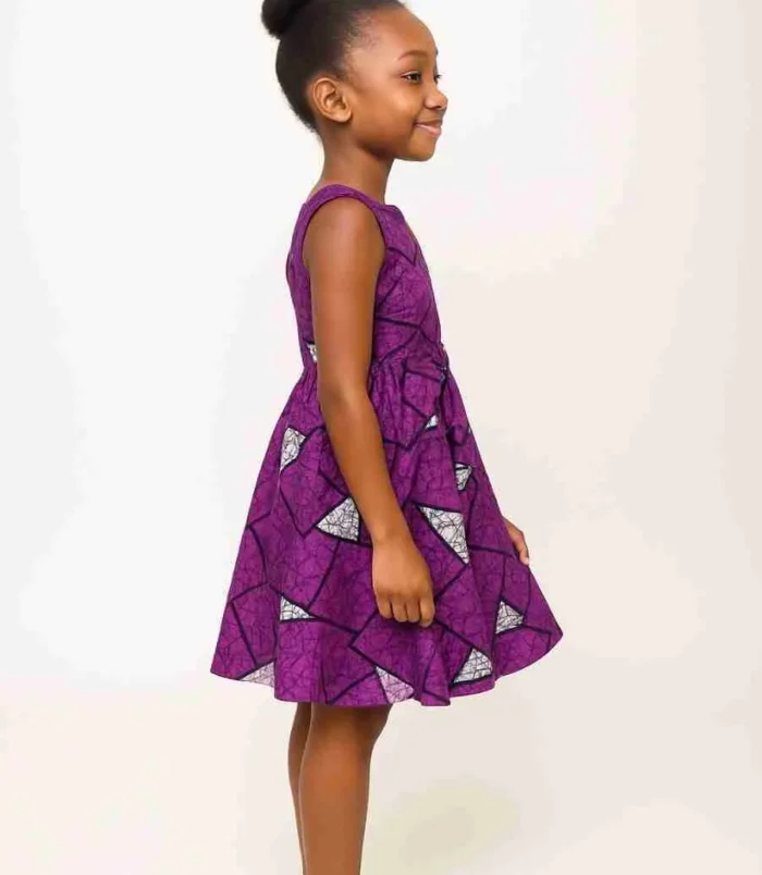 Purple-Geometric-Print-Ankara-Dress-for-Girls-Side.jpg