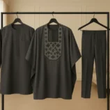 Readymade-Mens-3-Piece-Embroidered-Agbada-–-Ash-Ex-600x450